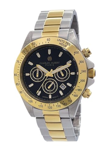 CHARLES-HUBERT Wristwatch Chronograph Date 4032-T