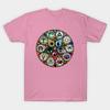 T Shirt Women Mtg Stained Glass Harajuku Print Kawaii Tshirt Summer Short Sleeve Female T-Shirt Top Tee