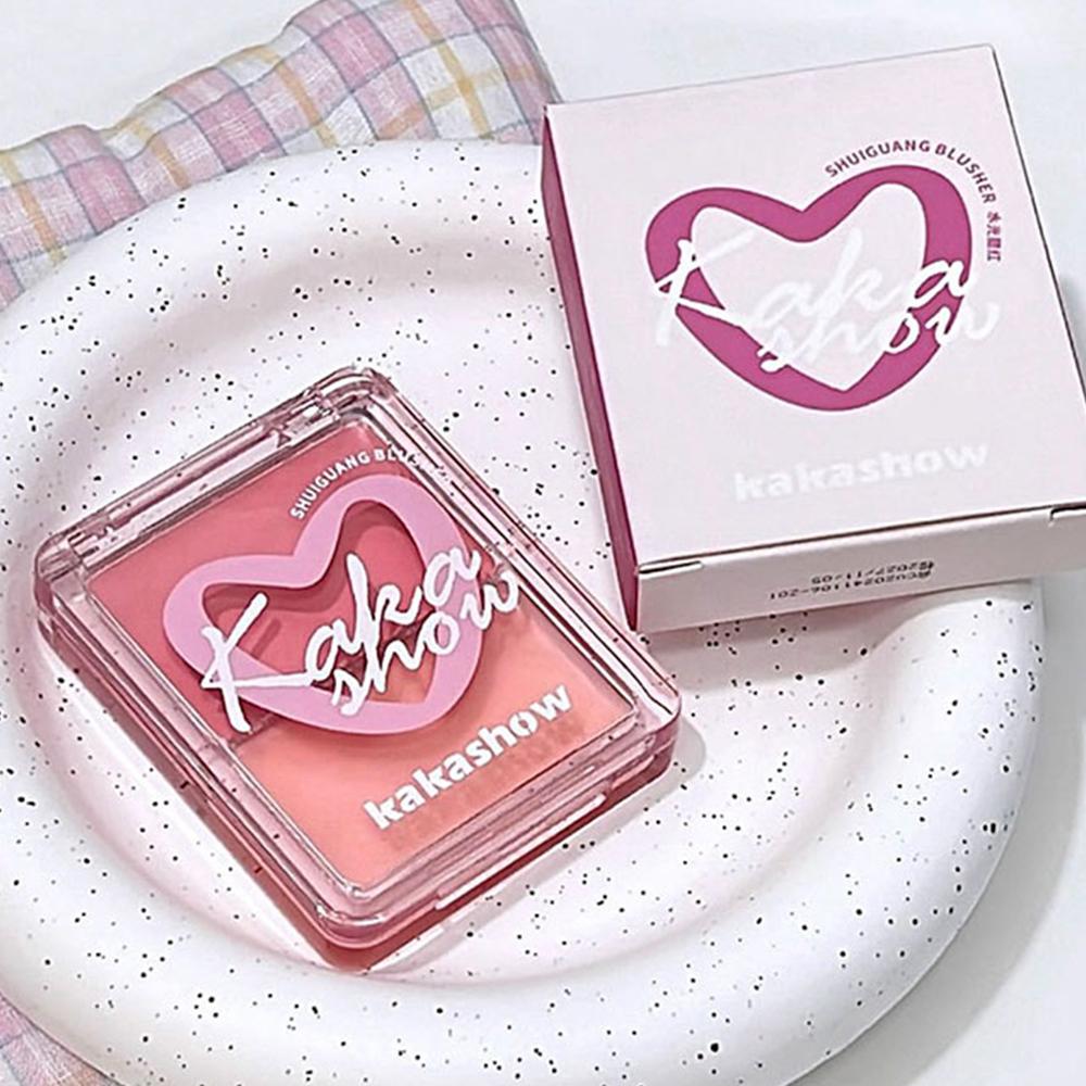 Kakashow Dewy Cream Blush 10g Lightweight Natural Glow Longlasting Buildable Cheek Tint For All Skin Tones