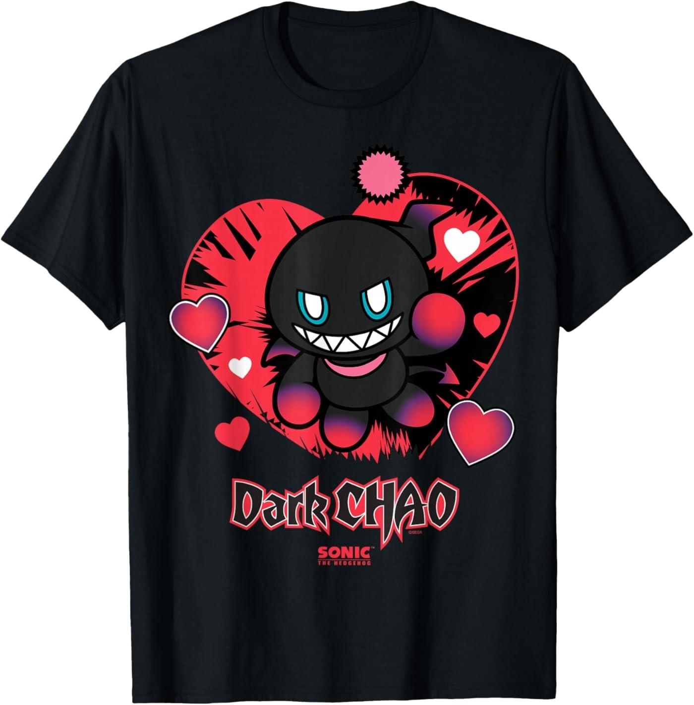 Sonic The Hedgehog Dark Chao Valentine s Day T-Shirt S разноцветный