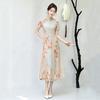 Skinny Aodai national style new Chinese Suzhou cheongsam improved young women's high sense daily wear dress