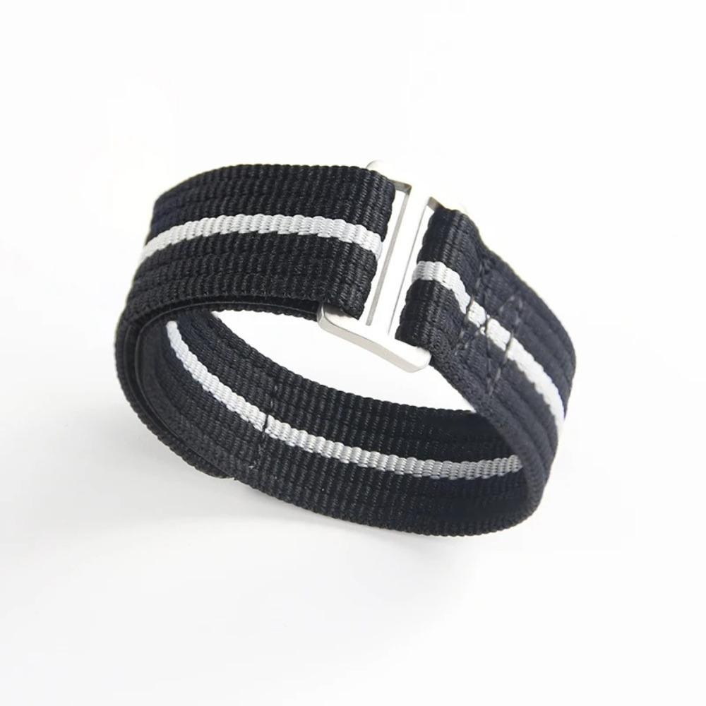 22mm Washable Bracelet Nylon Premium Watchband Comfortable Loop Strap for Tudor Bay Sport