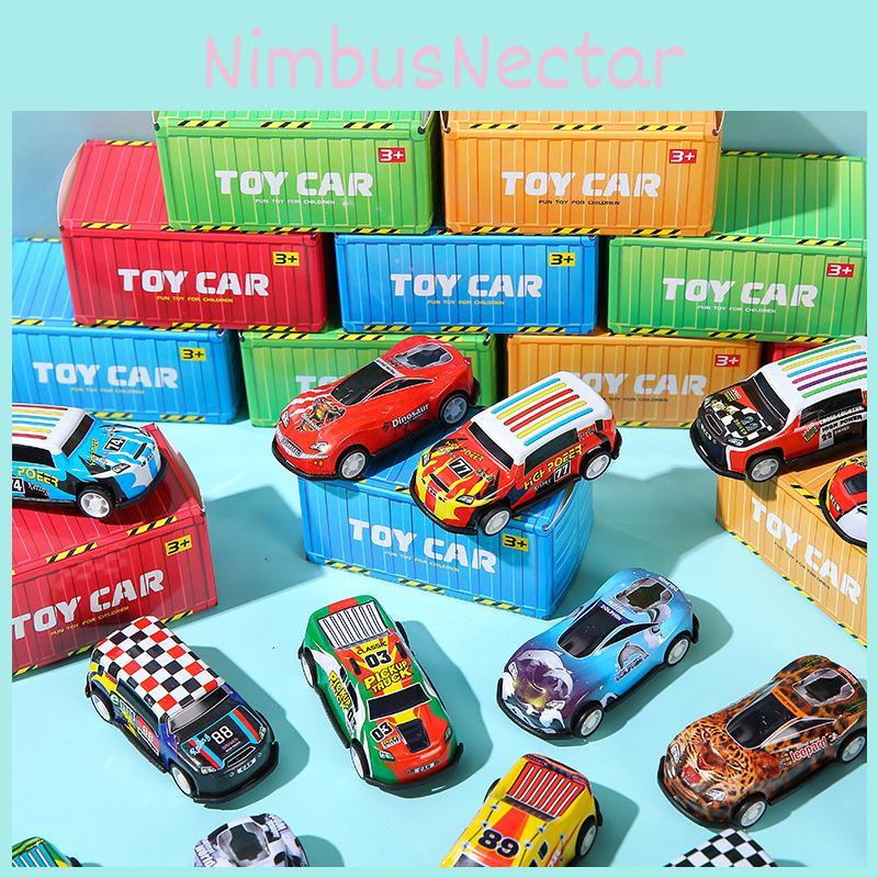 Simulation Mini Inertial Plastic Car Model Children Toy For Creative Play And Development