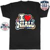 I Love Niall Graphic T-Shirt Name Saying Design