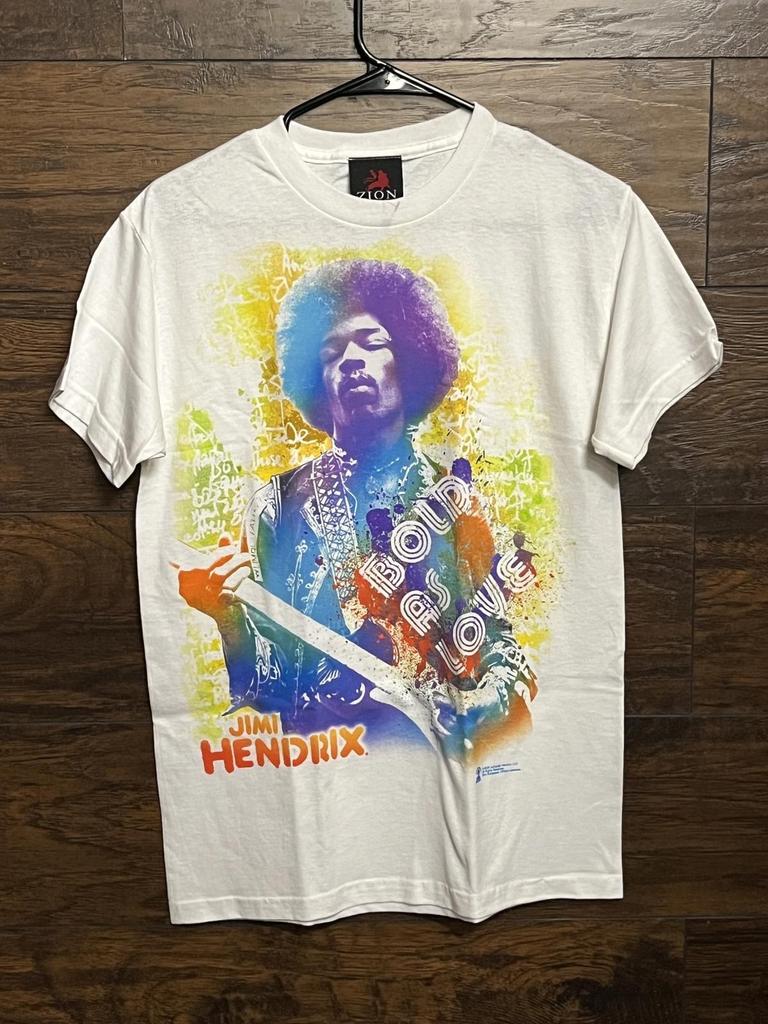 T-shirt Jimi Hendrix Bold As Love Zion Rootswear - S