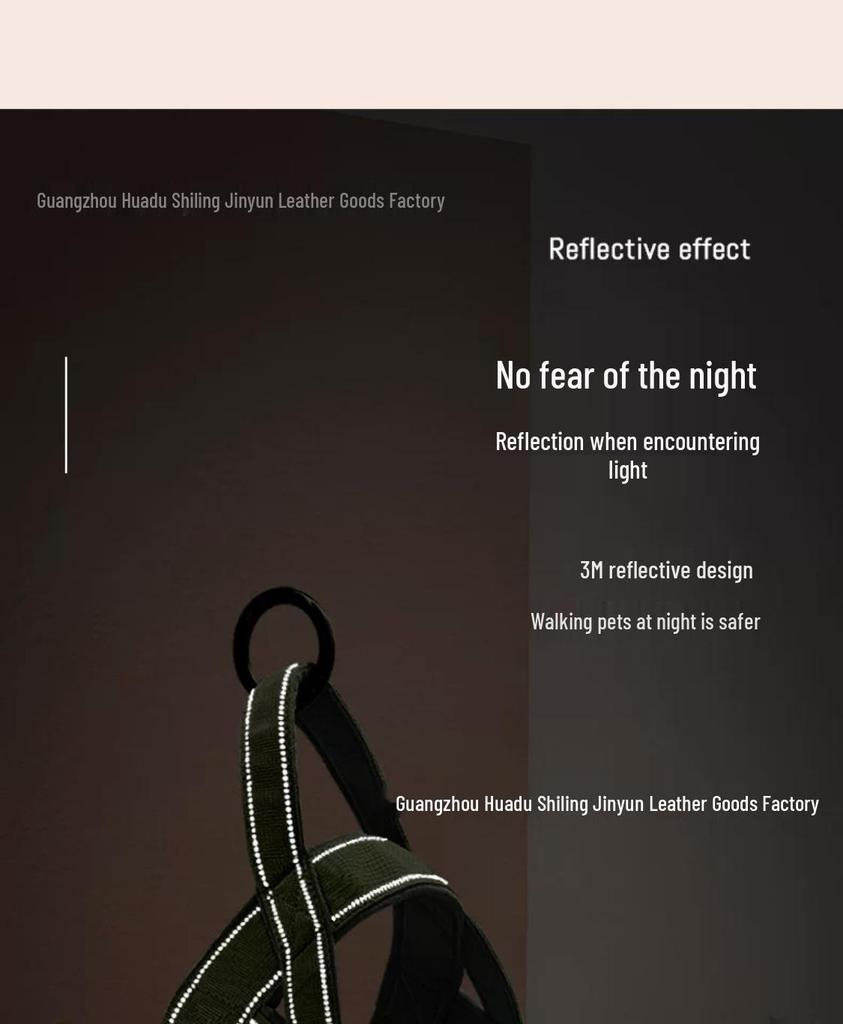 Neuer Stil Hunde Geschirr Weste Halsband für Große Rassen - Malinois, Golden Retriever, Deutscher Schäferhund, Border Collie