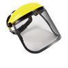 Head-Mounted Lawn Mower Safety Face Shield