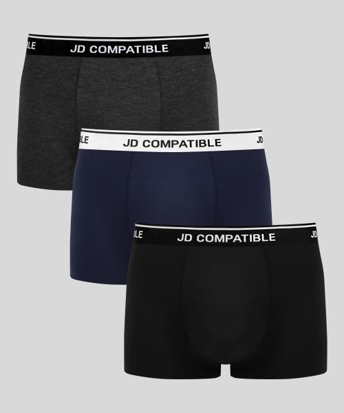 [James Dean] JD Men s Daily Relax Modal Trunks 3-PACK [Shipped from Korea] 100% Authentic 95
