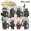 Kt1033 Magic Lord Mini Figure Series Powerful Orc Xp254-261 Children's Educational Building Toy