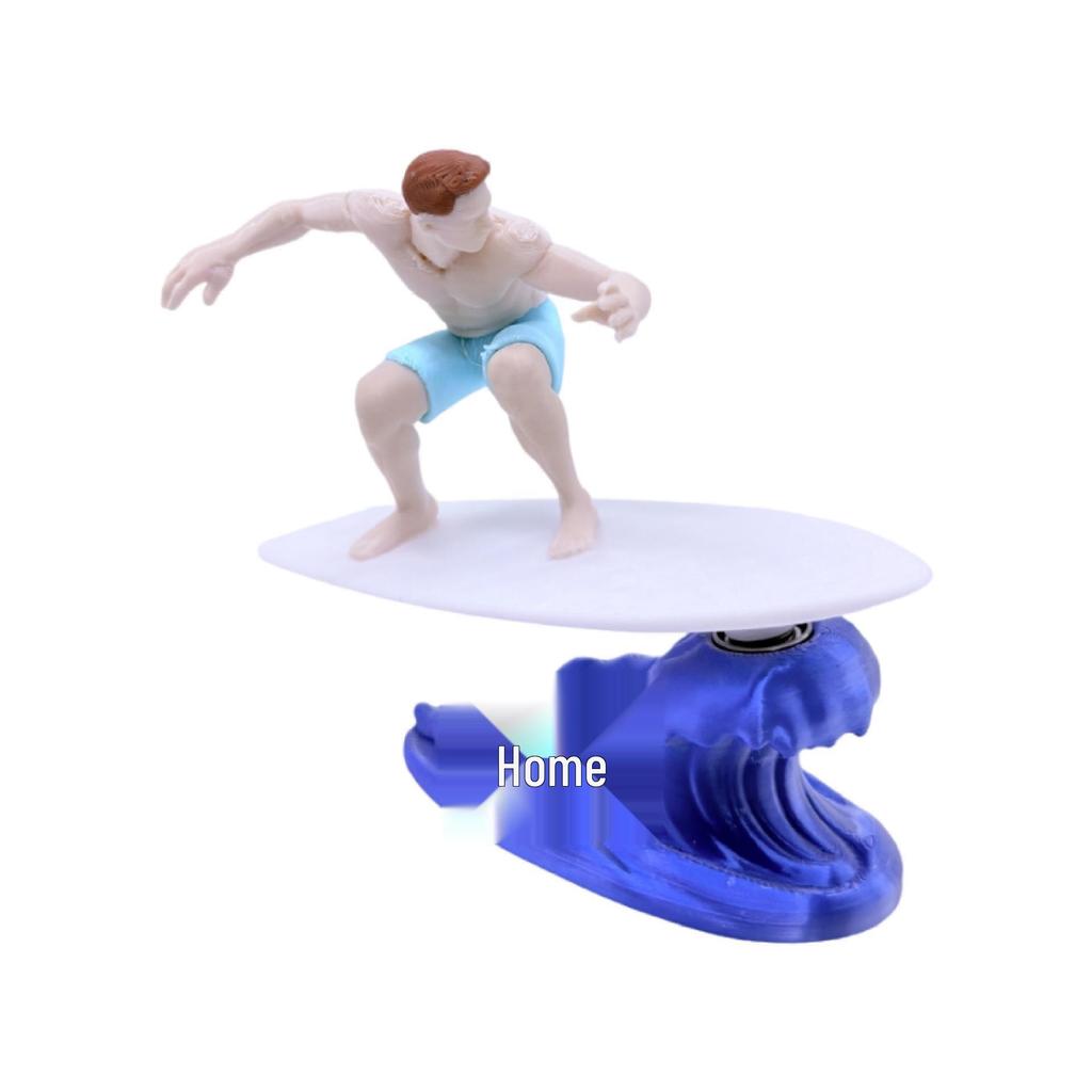 Inertial Surfing Muscle Man Car & Desk Ornament