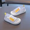 Kinder Frühling Sommer Schuhe Mädchen und Jungen Weiche Sohle Sportschuhe Einfarbig Anti-Rutsch Casual Mesh Flache Schuhe
