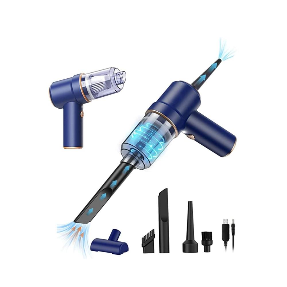 

MODERN HOME Car Vacuum Cleaner Cordless Portable Handheld Vacuum Air Duster 9000PA/120W Powerful Suction suction And Blow 2 In 1 With LED Light For C