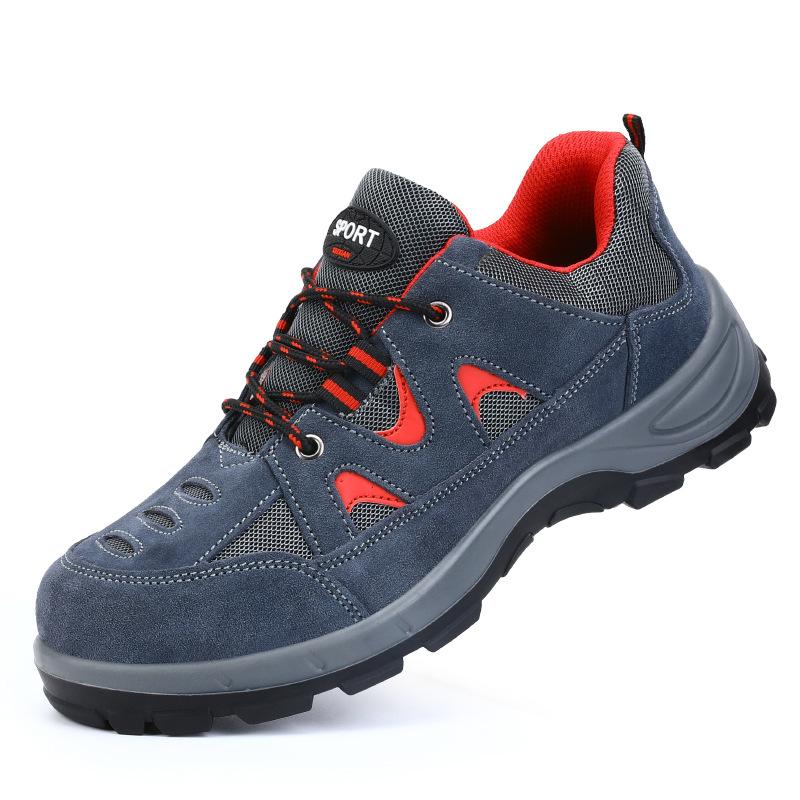 Buty robocze męskie odporne na uderzenia i przebicia buty ochronne wygodne i odporne na zużycie