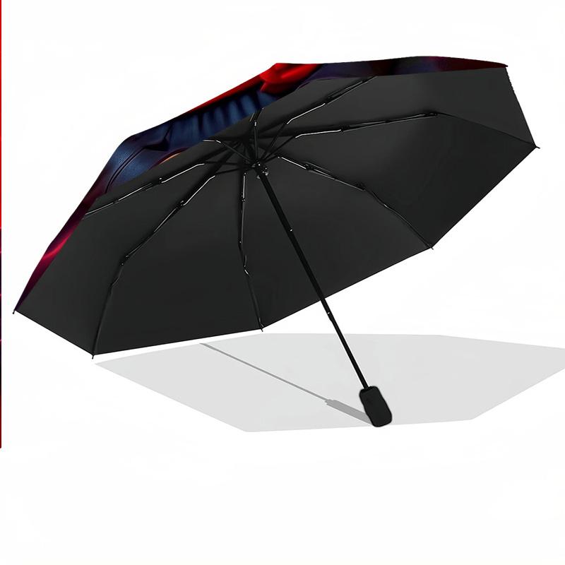 Custom Text Automatic 8 Bone Umbrella, Portable Sun Rain Protection UmbrellaThe Conjuring Annabelle