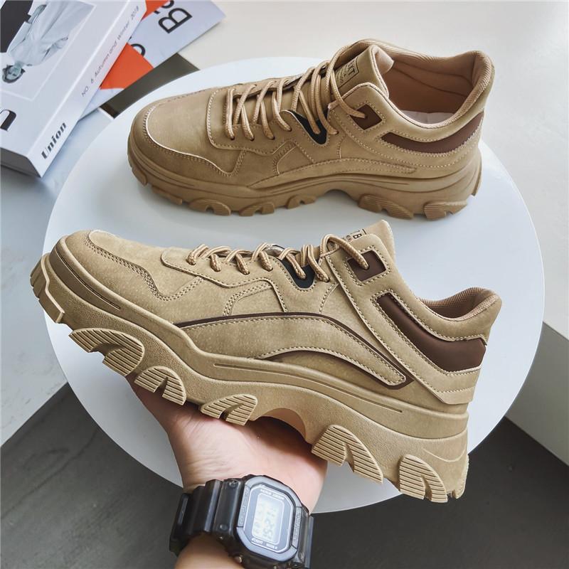 Martin Boots Men's High Top Men's Shoes Autumn Casual Retro Wear-resistant Tooling Upper Short Boots Spring Fashion Boots