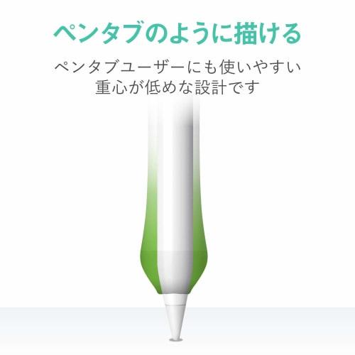 ELECOM Apple Pencil (1st Generation) Protective Cover Case Grip Thick Shaft Type Pen Tab Style Grip Clear TB-APEGFWCCR