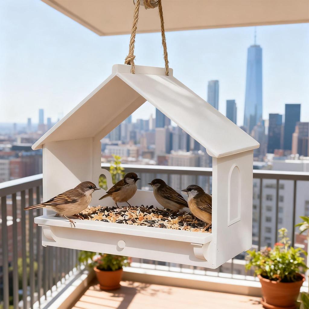 Multi-functional Window Hummingbird Bird Feeder Decorative Hanger Transparent Back Bird House Feeder For Squirrel Garden