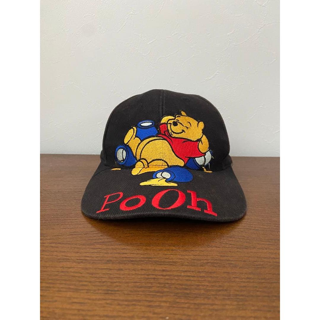 Used 90s Disneyland Embroidered Logo Cap USA Purchase Vintage
