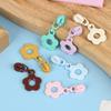 6 Colors Creative Flower Zipper Head For #3 Nylon Zippers Home Sewing DIY Handmade Clothing Zipper