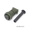 MS3106A 14S-2S 14S-2P MS3102A MS3108A MS3100A MS3101A Round Cable Over Signal Aviation Connector Plug Seat with Tail Clip MS2504