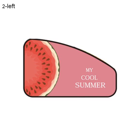 Cartoon Sun-Protect Car Side Back Window Sunshade Summer Magnetic Shield Curtain