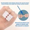 25/50Pcs Adhesive Strip Suture Bandages Butterfly Closure Bandage Strips For Closing Skin Wounds With Non-Stick Pad
