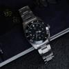 NEW model HYAKUICHI 101 38mm 20 ATM water resistant sweep seconds diver's watch ceramic bezel non-date wristwatch black men's women's unisex