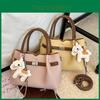 Pu Womens Tote Bag With Top Stitching Casual Crossbody For Daily Use