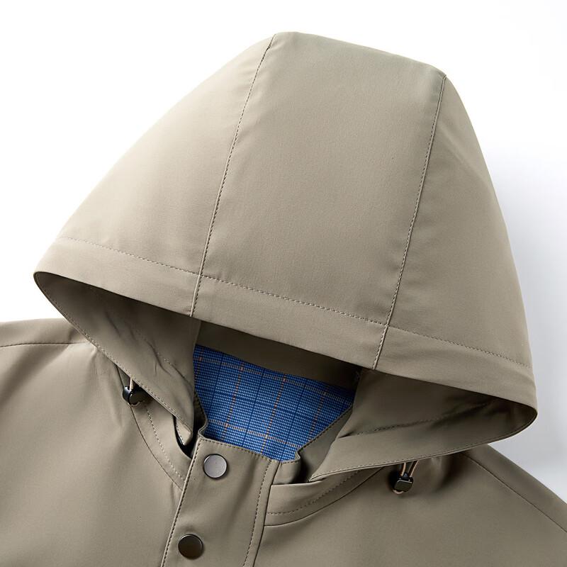 MONTAGUT Men's Detachable Hood Windproof Outdoor Jacket
