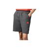 Adidas Logo Solid Color Outdoor Elastic Casual Shorts Men Shorts Dark-Gray IC8031