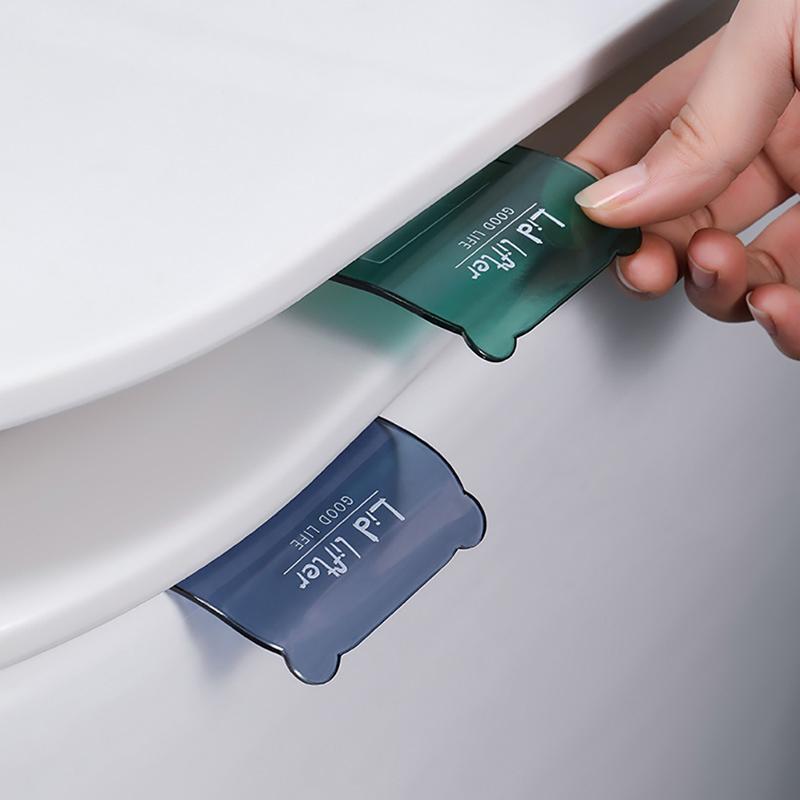 Lève-siège de toilette nordique Dispositif de levage de toilette Poignée de couvercle de toilette Accès WC