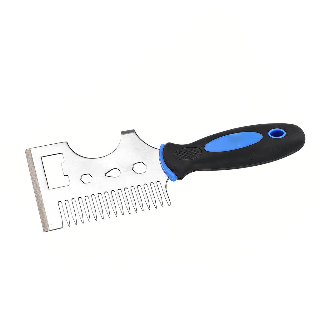 Putty Scraper Tool Paint Brush and Roller Cleaner Multi Functional Stainless Steel Paint Scraper