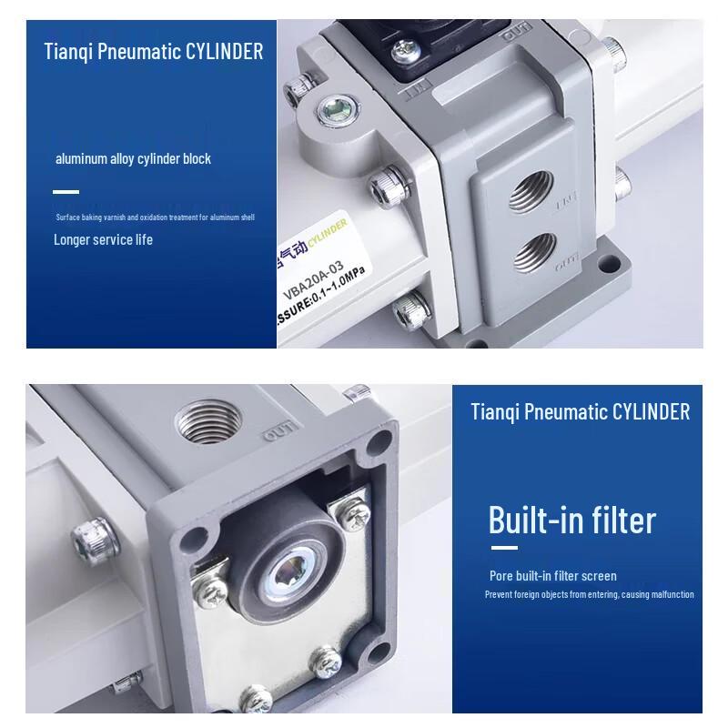 Tianqi Pneumatic VBA Air Booster Valve with Tank