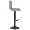 Bar Stool Light Grey Fabric
