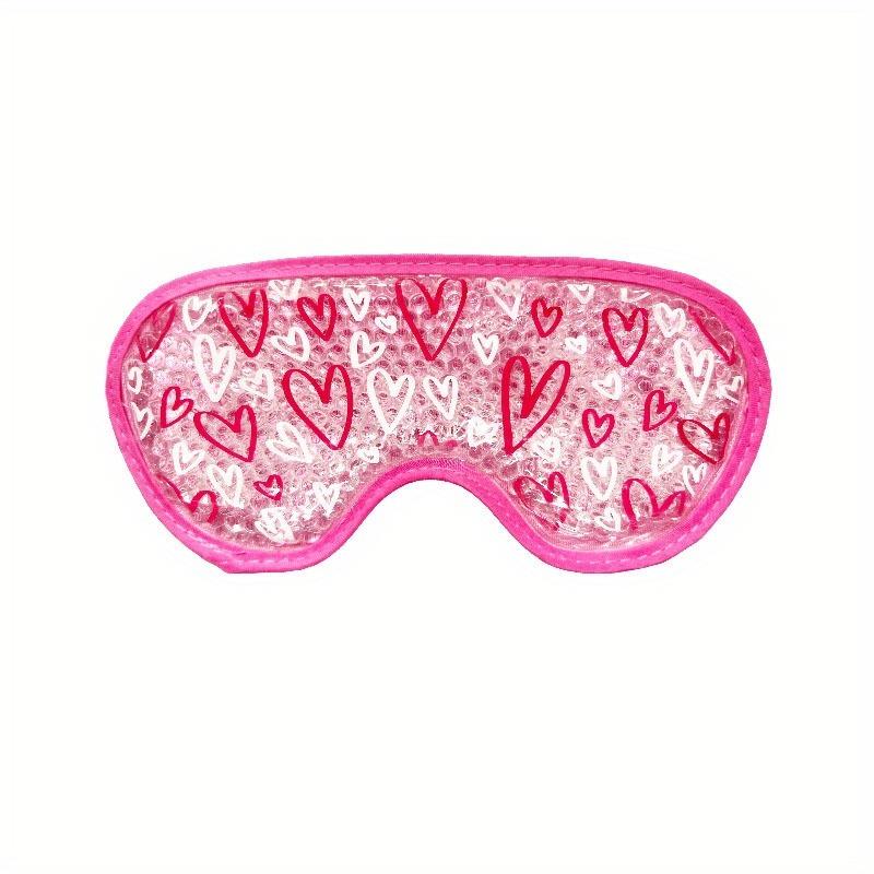 1Pc Gel Cooling Eye Mask for Eyes - Reusable, Adjustable, Soothing Ice Pack Eye Mask with Plush Backing, Paraben Free