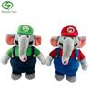 27cm Super Mario Wonder Plush New Elephant Mario Plush Cartoon Styles Toy Luigi Mario Wonder Plush Dolls Kids Christmas Gifts