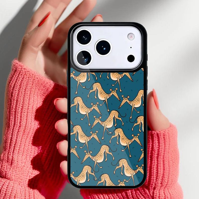 Galgo Greyhound Dog Phone Case for iPhone 17 16 15 14 13 Pro Max Back Cover for 12 11 Pro Coque
