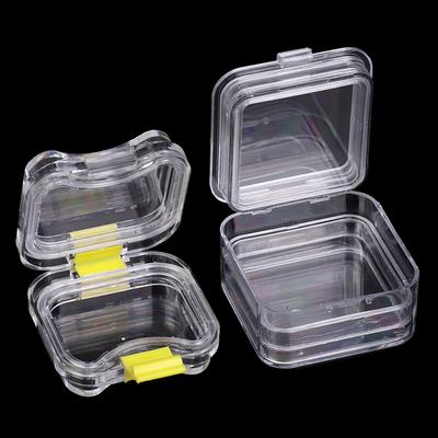 1 Pcs Plastic Dental Lab Box With Film Dentist False Tooth Case Box With Membrane Storage Boxes Denture Teeth Container Case