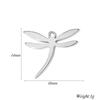 20pcs/lot Butterfly Heart David Star Angel Family Charms Stainless Steel Pendants Jewelry Making DIY Handmade Craft Wholesale
