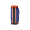 Nike Dri-Fit New York Knicks City Edition 2023/24 Letter Pattern Printed Color Block Basketball Shorts Men Shorts Blue Bright-Orange DX8712-495