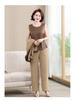 Stylish Autumn Three-Piece Set for 50+ Women: Age-Defying Casual Suit