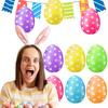 Πασχαλινό Φουσκωτό Μπαλόνι Αυγό DIY Γιγαντιαίο Μπαλόνι Αυγό Ανθεκτικό Χρωματιστό Μπαλόνι Αυγό για Εξωτερικό Κήπο Αυλή Γκαζόν Κρεμαστό
