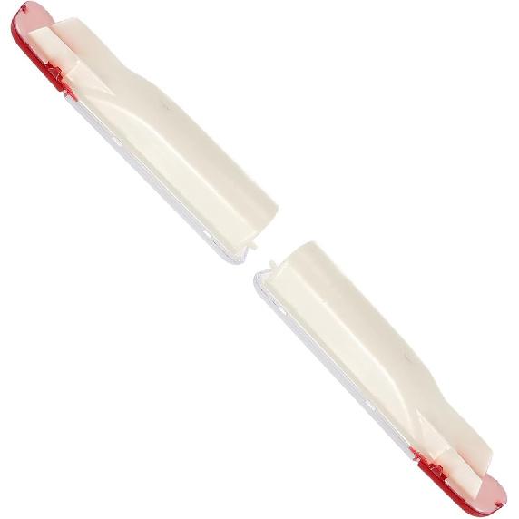 1Pair Puddle Lights Interior Door Panel Courtesy Light Lens Cover Warning Light Lamp Housing for Chevy Silverado for GMC Sierra 2001-2006 for