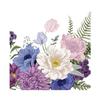Spring Flowers Window Clings Double-sided Watercolor Flowers Glass Decals Reusable Static PVC Sticker for Home Glass Door Window