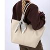 Lychee pattern silk scarf decorative tote bag women's shoulder bag