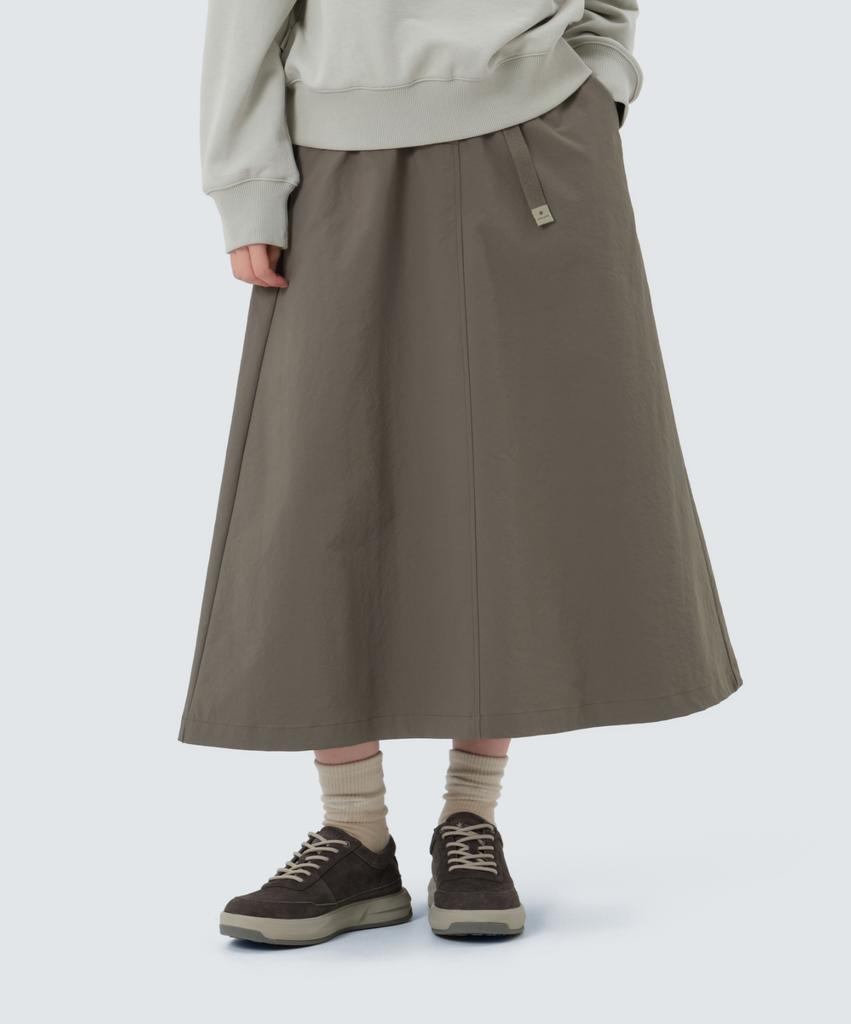 SNOWPEAK APPAREL Lina Skirt (S25Fwfsk67) Dark Khaki