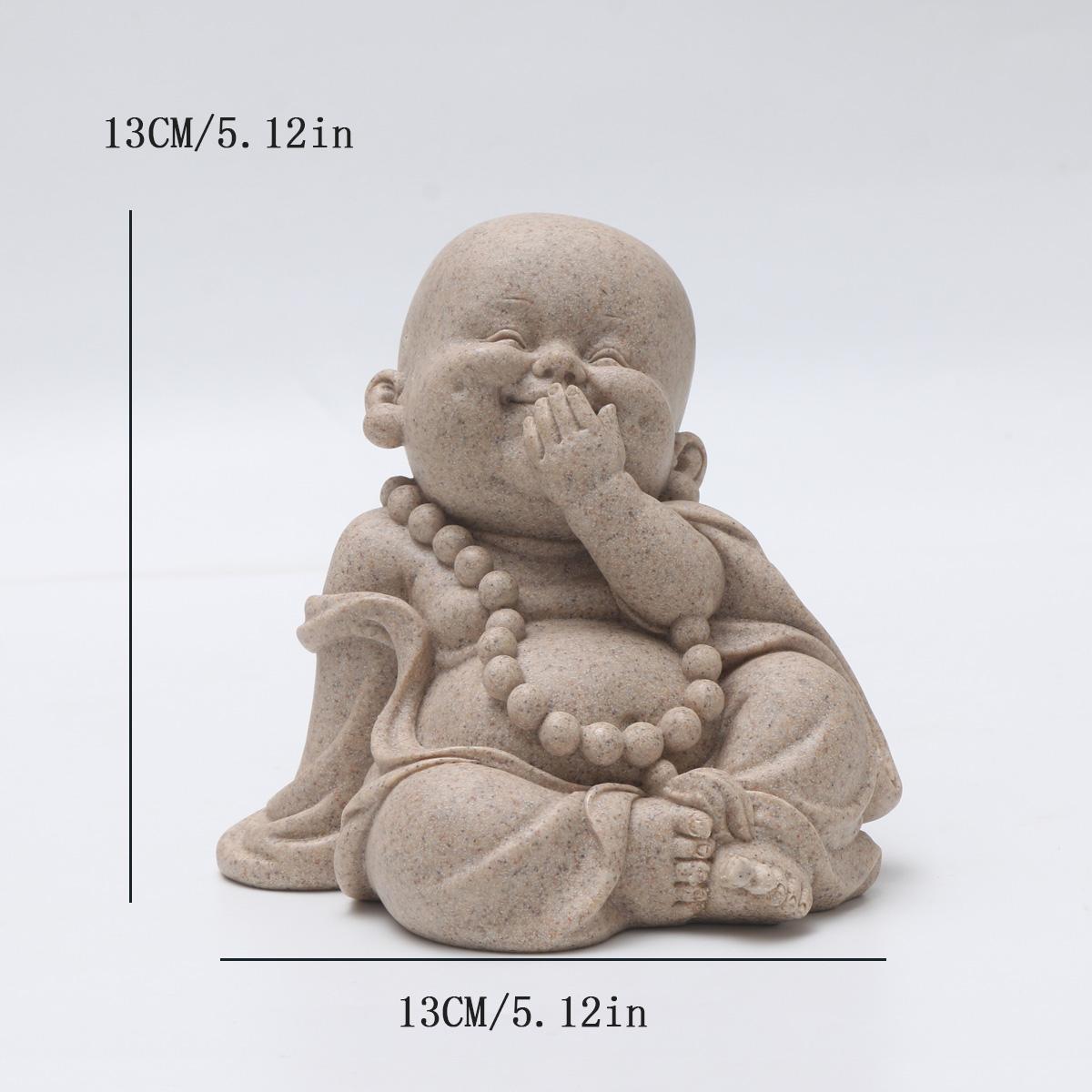 

Фигурка Монаха - Очаровательные Полимерные Фигурки для Декора Микроландшафта, Подходят для Различных