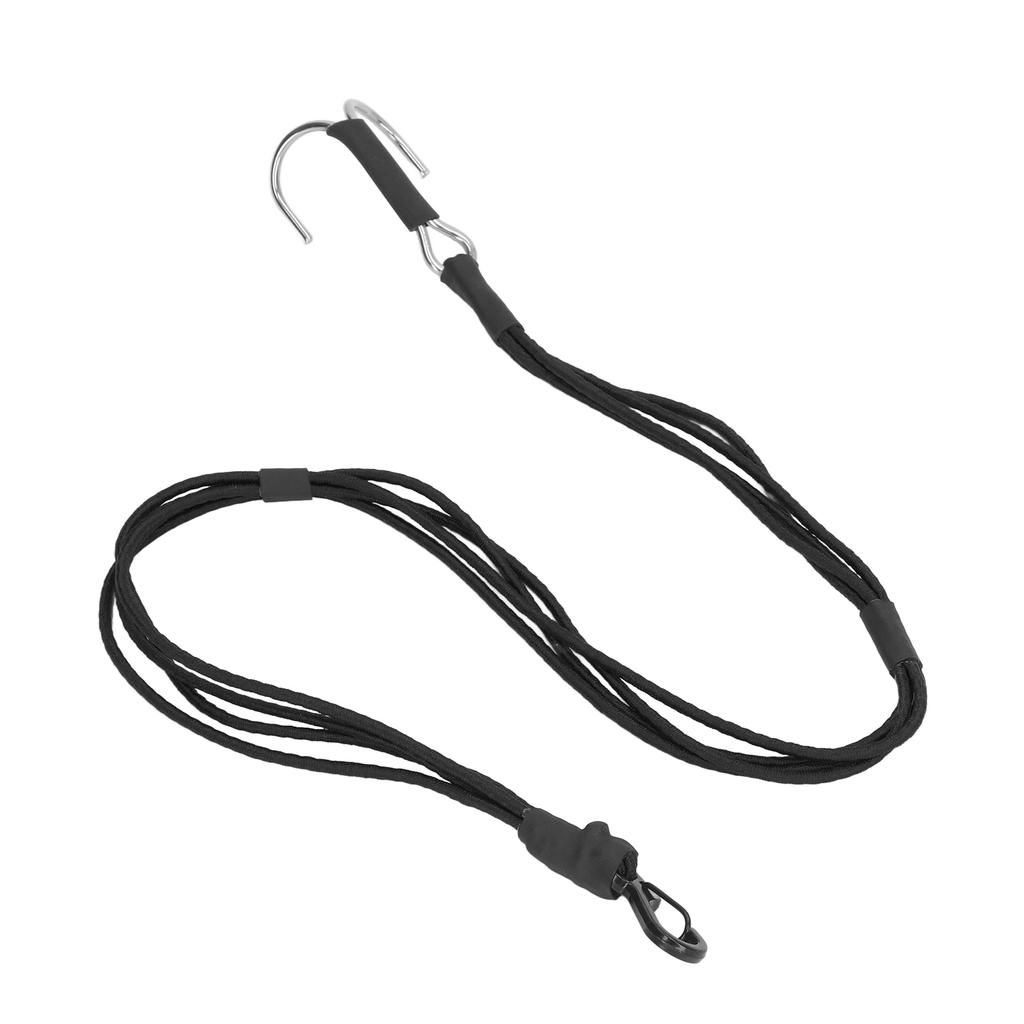 RC Crawler Kinetic Winch Strap Elastic Rescue Towing Trailer Rope Strap with Hooks for 1 10 1 8 RC Car