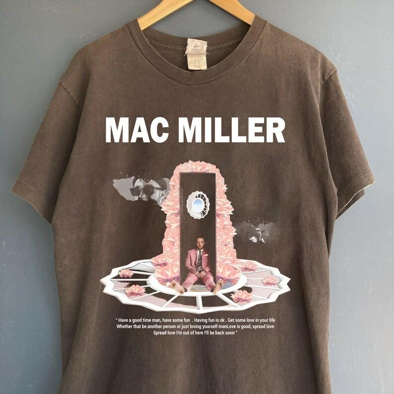 Mac Miller The Swimming Mac Shirt, Circles Music Hip Hop Unisex Tshirt XXXXL
