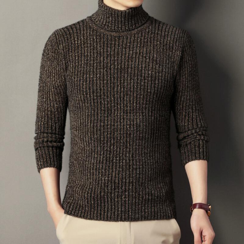 

Men s Chenille Fuzzy Knit Pullover Sweater 165/M серый